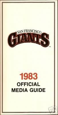 1983 San Francisco Giants